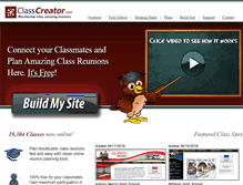 Tablet Screenshot of classcreator.org