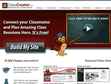 Tablet Screenshot of classcreator.net