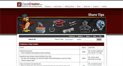 Desktop Screenshot of forums.classcreator.com